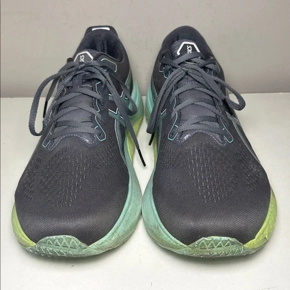 ASICS Men's gel-kayano 30 Athletic Shoes - Black and Lime - Picture 6 of 10